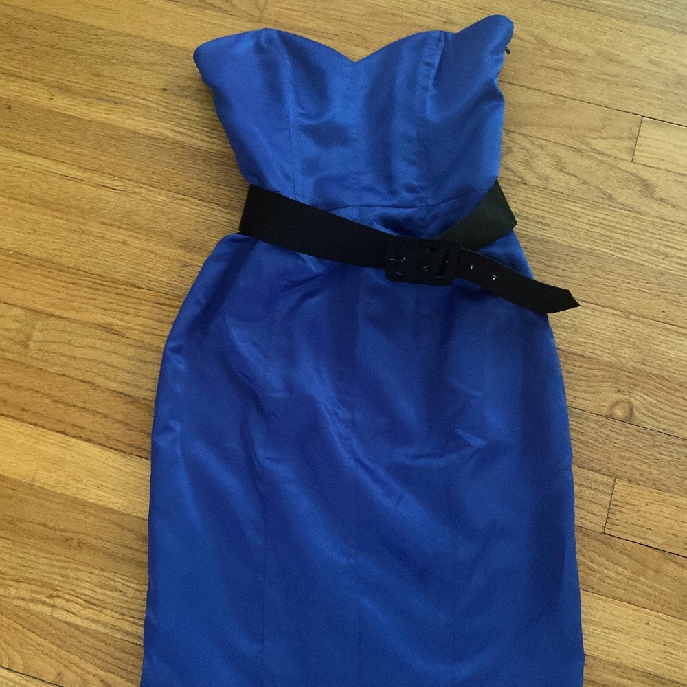 Bright Blue Dress